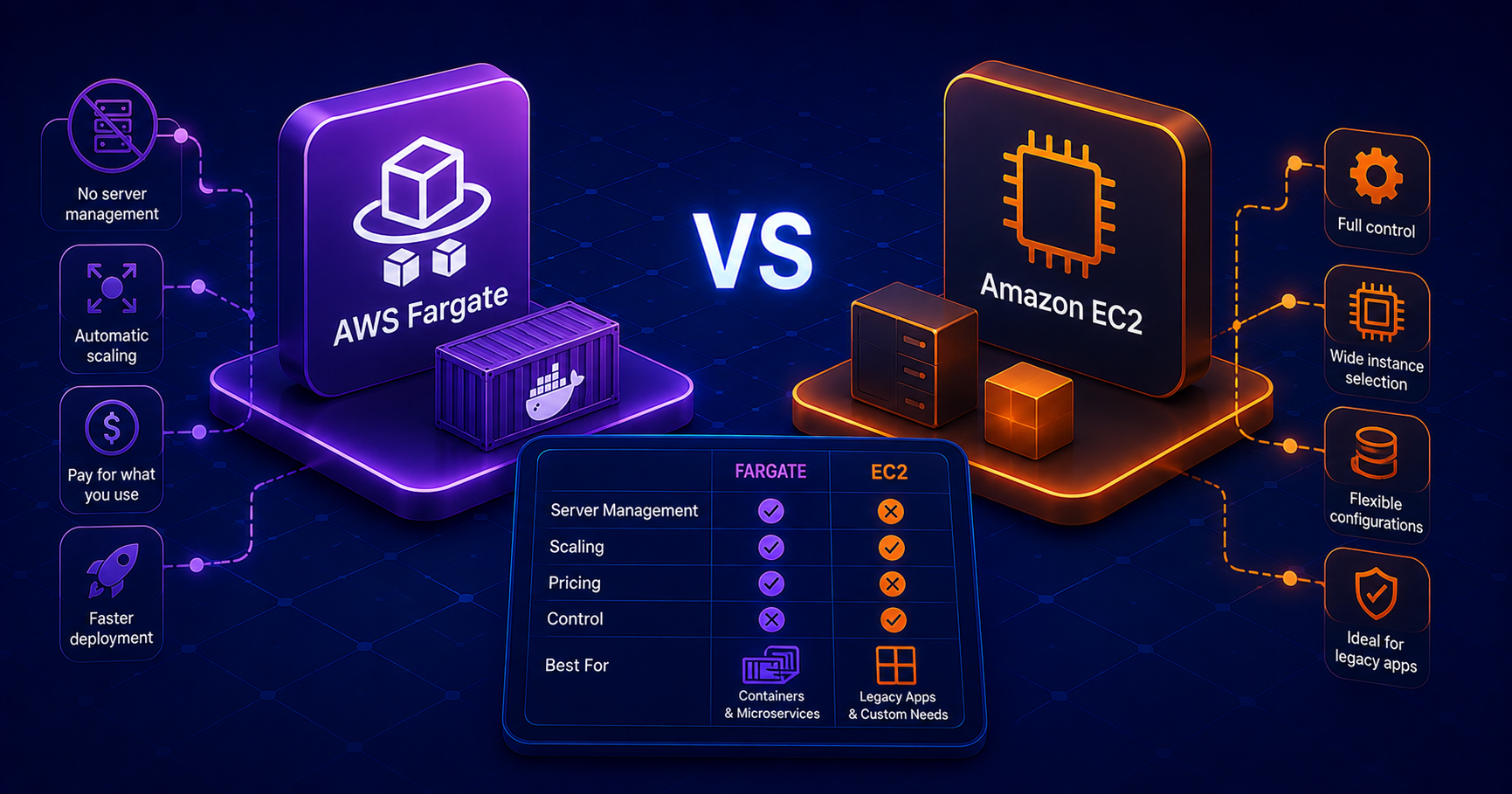 AWS Fargate vs EC2: When to Go Serverless Containers