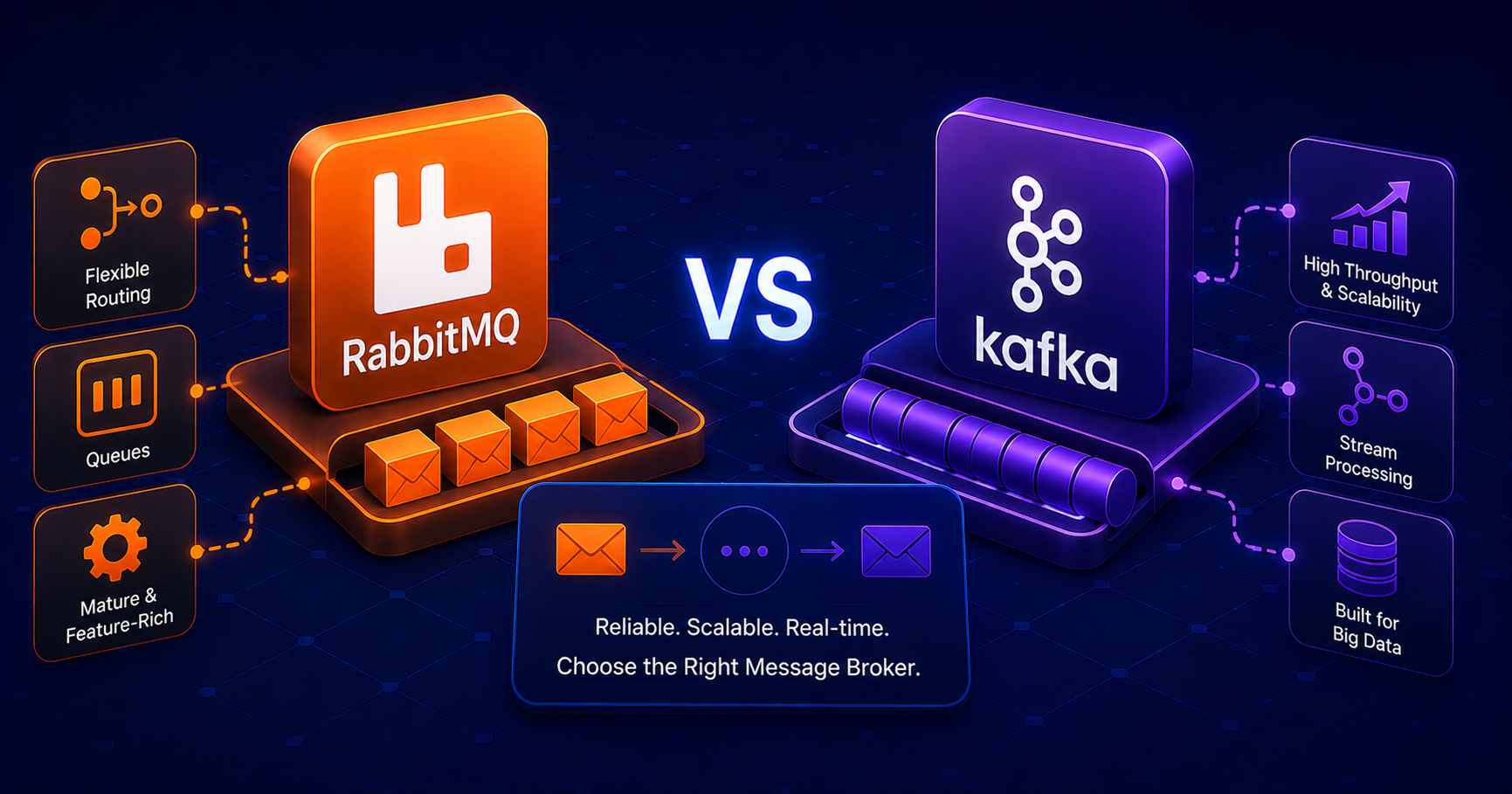 RabbitMQ vs Kafka: Choosing the Right Message Broker