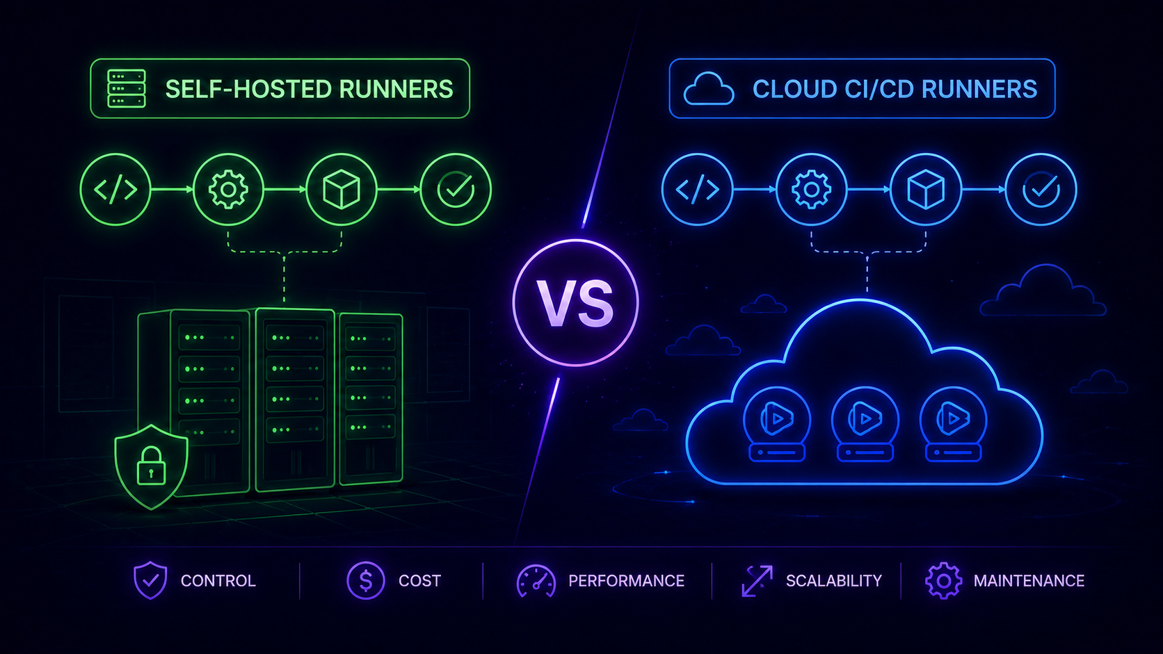 Self-Hosted vs Cloud CI/CD Runners: When to Self-Host